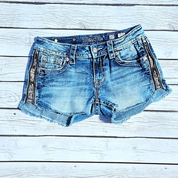 Miss Me Denim Shorts - Picture 1 of 7